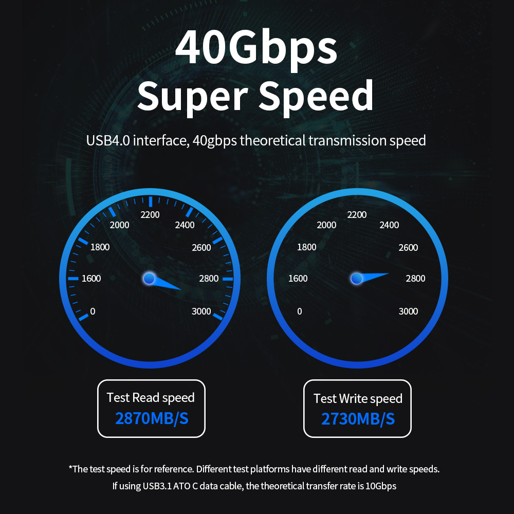 Boîtier SSD NVMe USB4 40Gbps P - Thunderbolt 4 External Ssd 4Tb avis et prix